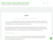 Tablet Screenshot of dchip.org